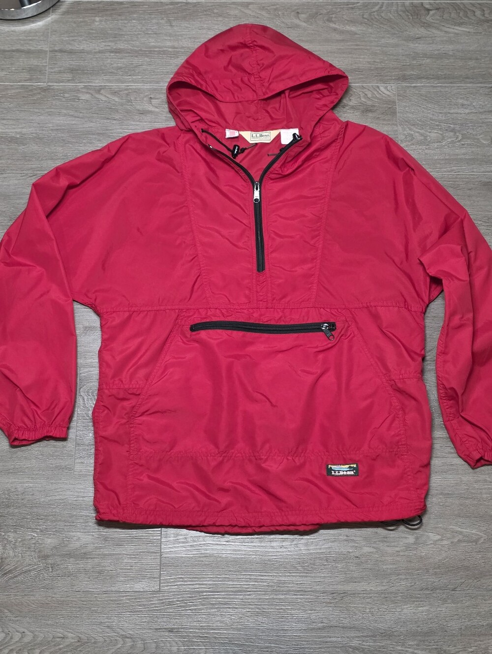Vintage 80's-90's  L.L. Bean Anorak Windbreaker Jacket Sz M Reg. Unisex
